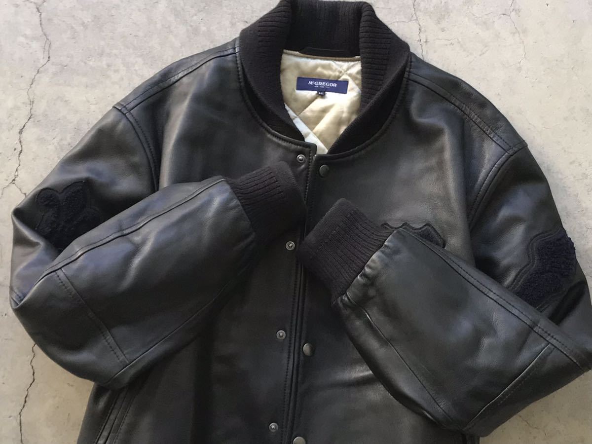 McGREGOR オールレザースタジャン LL マクレガー メンズ ブルゾン