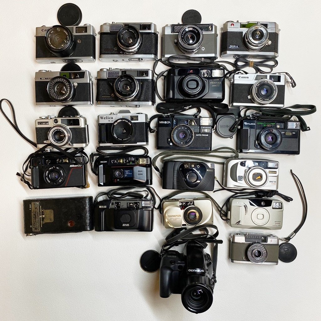 まとめ売り Canon Nikon Pentax Ricoh Olympus Minolta Yashica PETRI