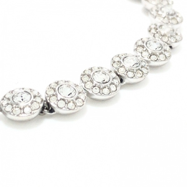 スワロフスキー SWAROVSKI ブレスレット - 金属素材×スワロフスキー 