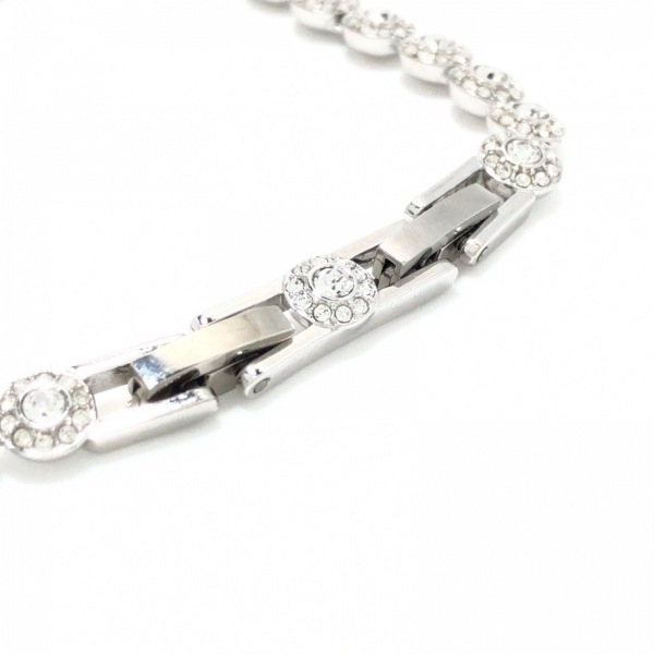 スワロフスキー SWAROVSKI ブレスレット - 金属素材×スワロフスキー 