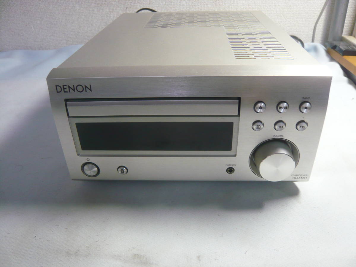 ジャンク！！ DENON・デノン CDレシーバー RCD-M41 2020年製 現状品
