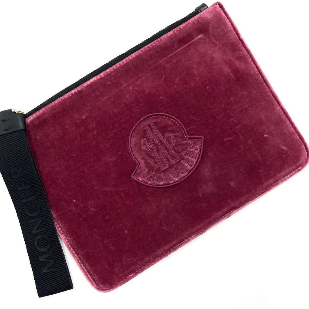 良品MONCLER 【美品】モンクレール クラッチバッグ ポーチ 良品MONCLER 【美品】モンクレール クラッチバッグ ポーチ