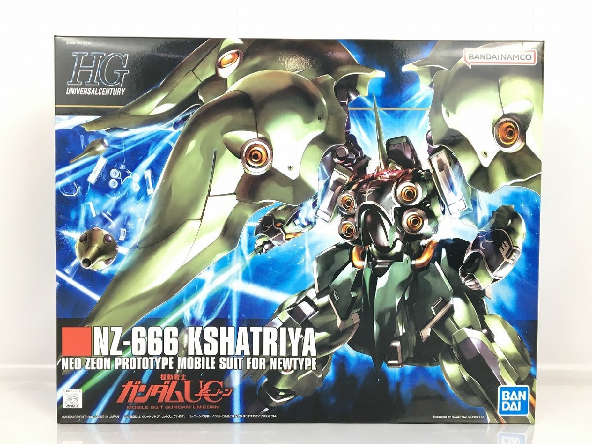 未組立品】プラモデル 1/144 HGUC NZ-666 クシャトリヤ 「機動戦士