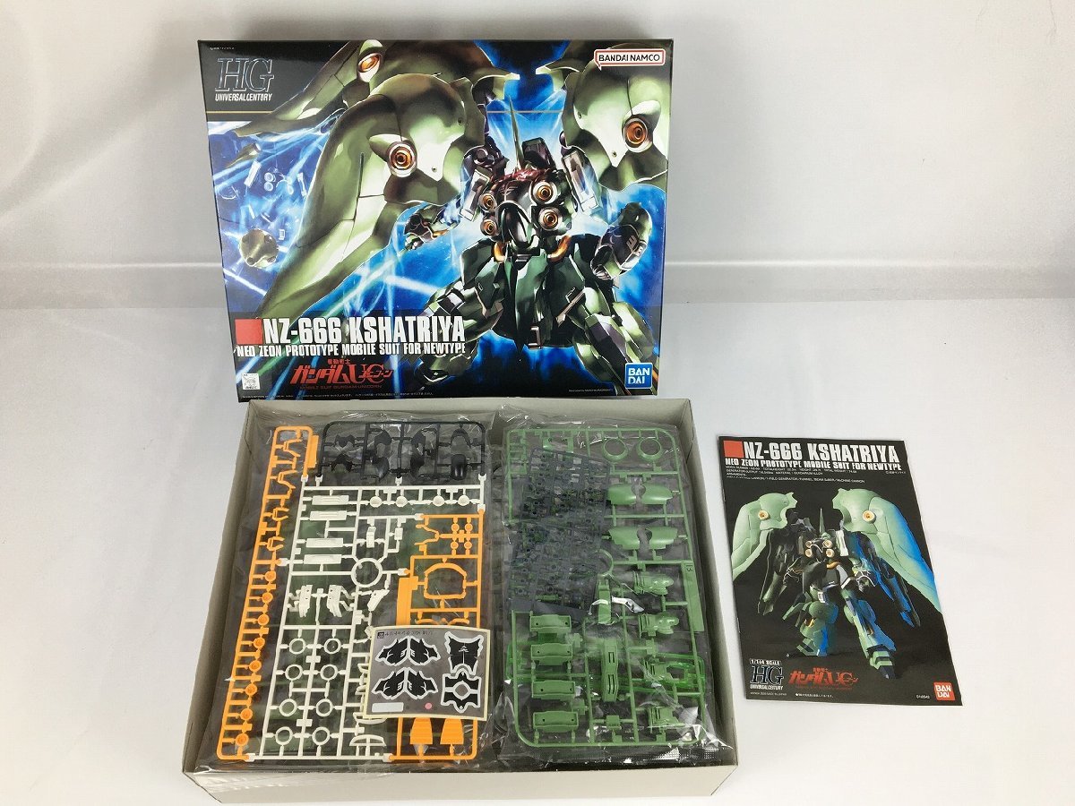 未組立品】プラモデル 1/144 HGUC NZ-666 クシャトリヤ 「機動戦士