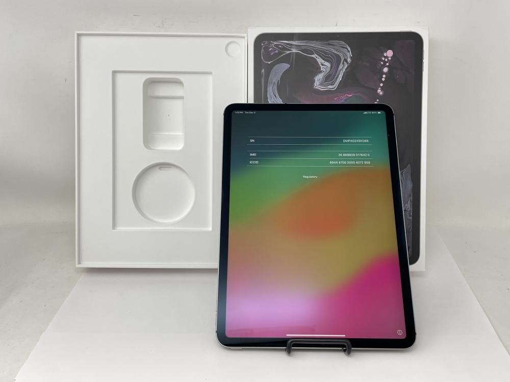 371【ジャンク品】 iPad PRO 11インチ 256GB Apple 国内版SIM フリー スペースグレイ