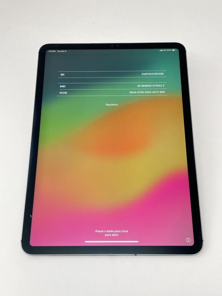 371【ジャンク品】 iPad PRO 11インチ 256GB Apple 国内版SIM フリー