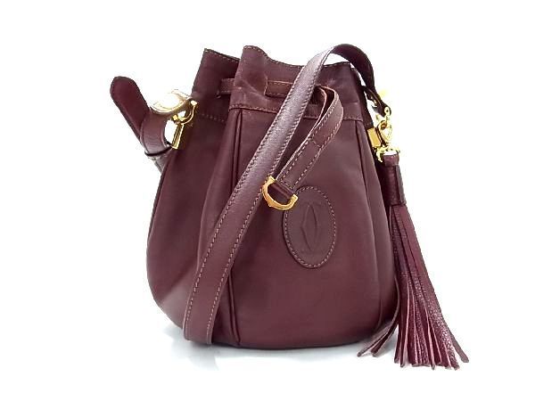 1円 FURLA フルラ マストライン レザー 巾着型 クロスボディ 