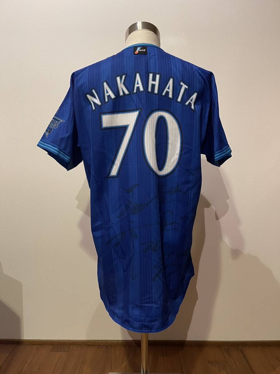 横浜DeNAベイスターズ 中畑清 ユニフォーム 2013 直筆サイン入り 
