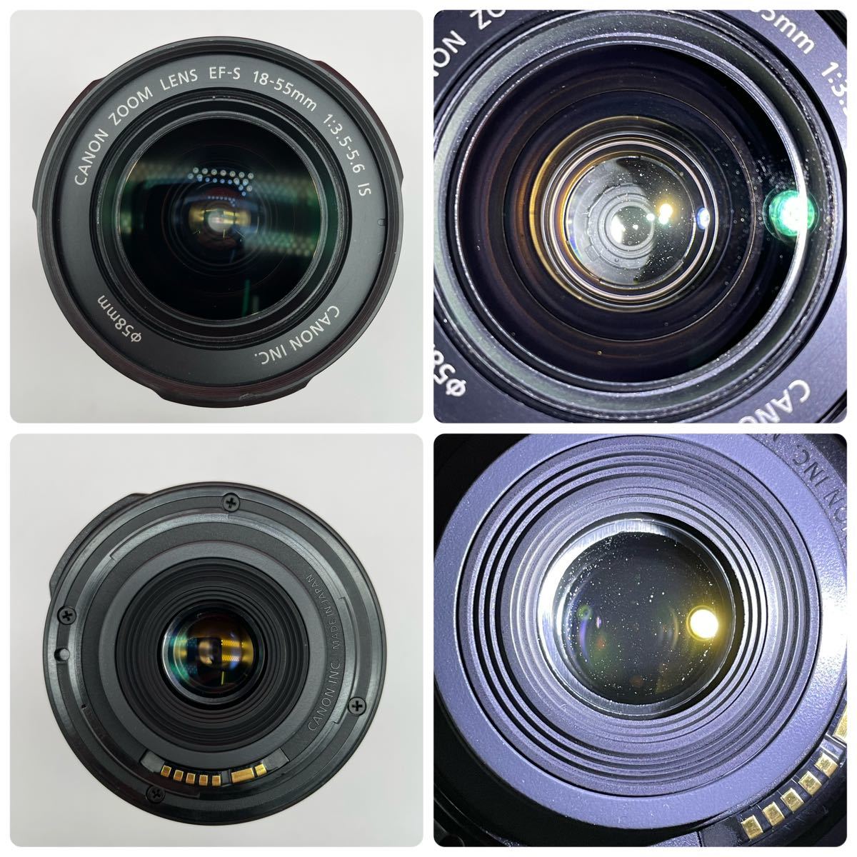 □ Canon EOS Kiss X2 デジタル一眼レフカメラ ZOOM LENS EF-S 18-55mm 
