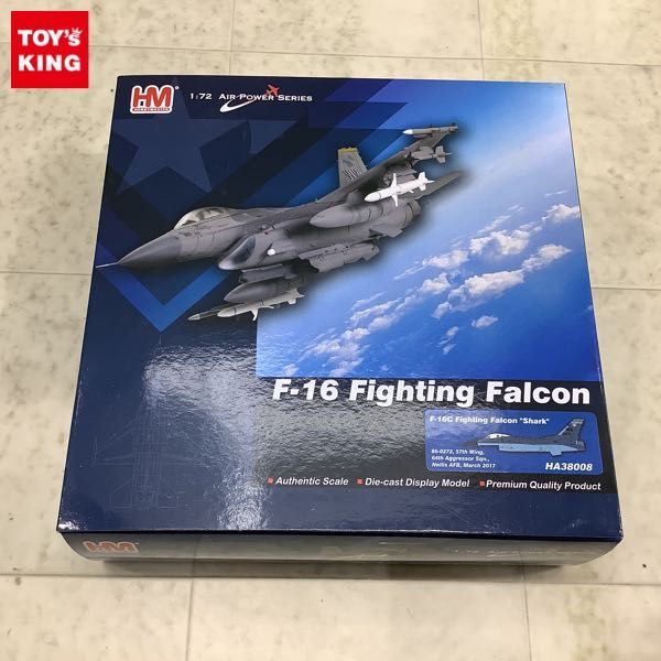1円〜 欠品 ホビーマスター 1/72 F-16C 第64アグレッサー飛行隊 2017
