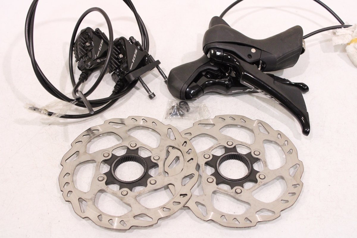 ☆SHIMANO 105 ST-R7020 油圧ディスク ブレーキレバー / BR-R7070