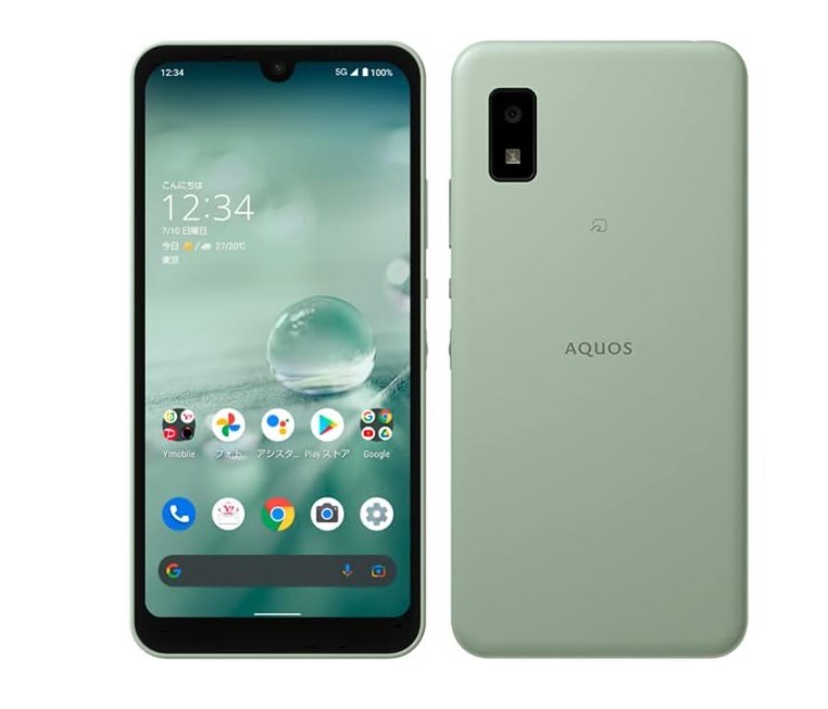 AQUOS wish2 オリーブグリーン SIMフリー ワイモバイル 本体 SHARP