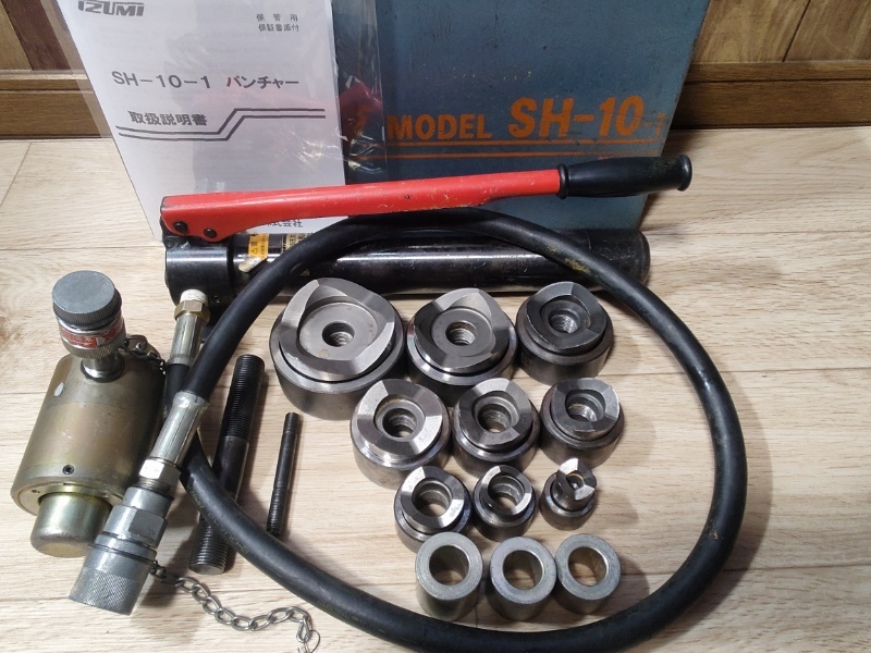 SH-10-1 泉精器 厚鋼用 ノックアウト パンチャー ☆ ノックアウト 