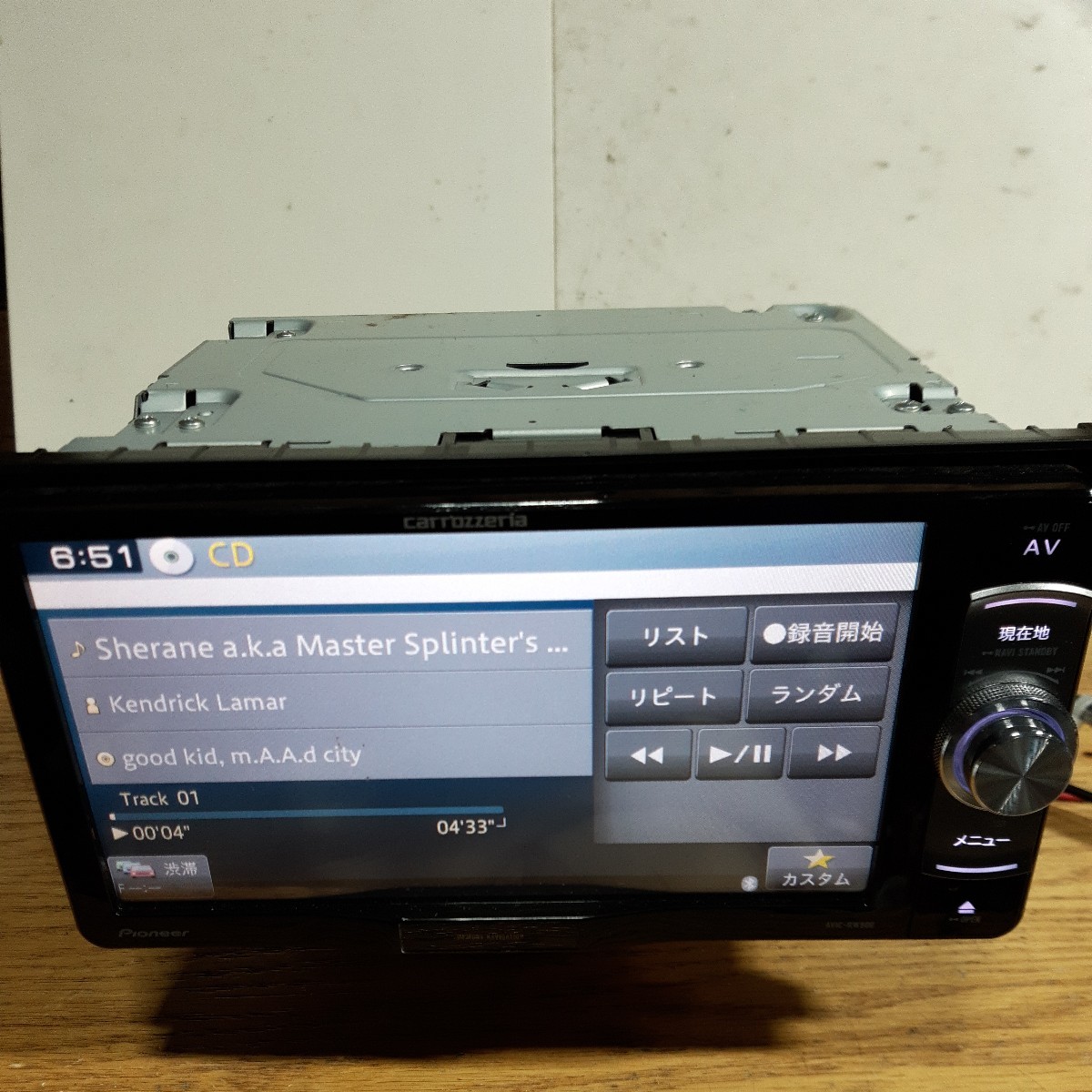 カロッツェリア AVIC-RW900 2016年第2.0.0版地図データ(管理番号:23040014)