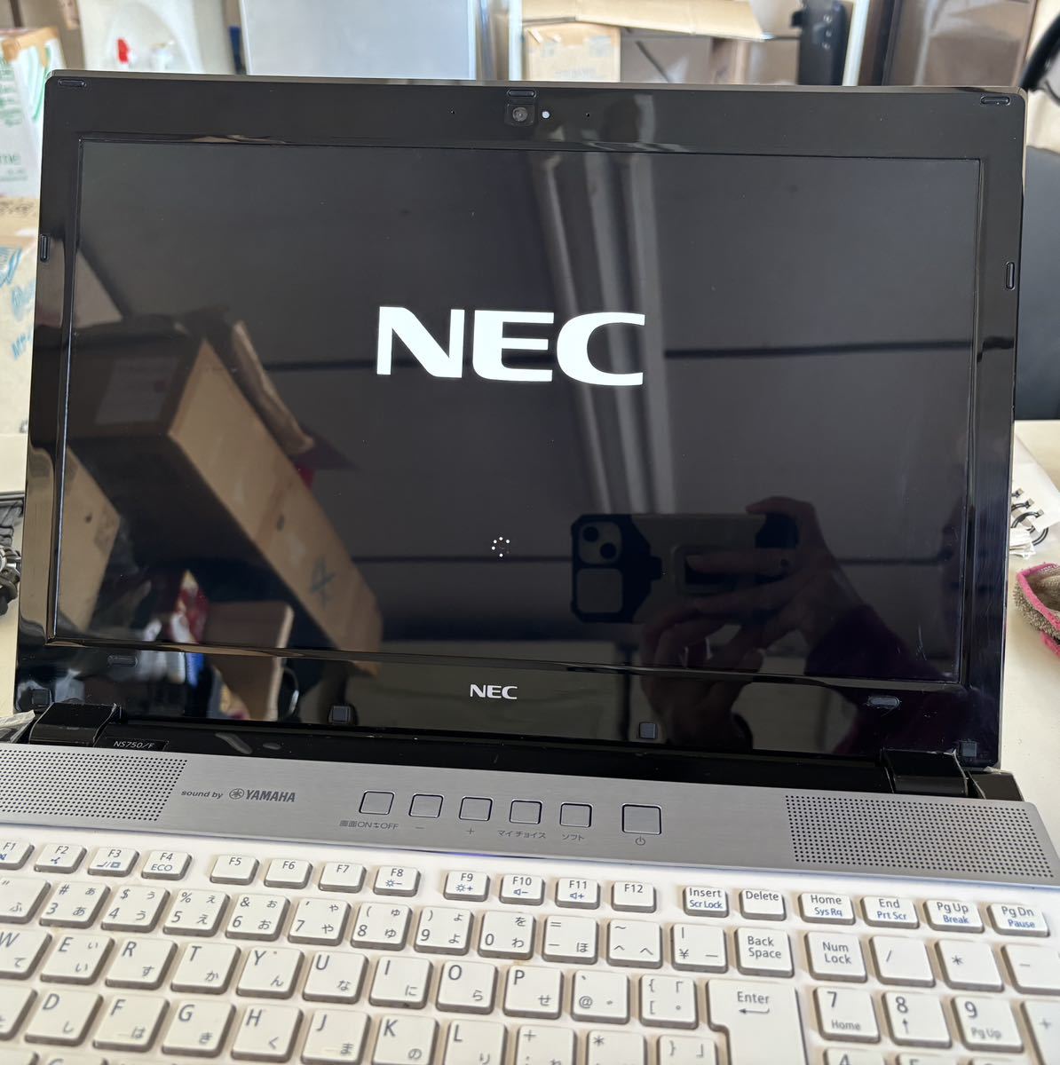ジャンク】NEC Lavie NS750FAW Core i7第7世代 通電確認済み 部品取り