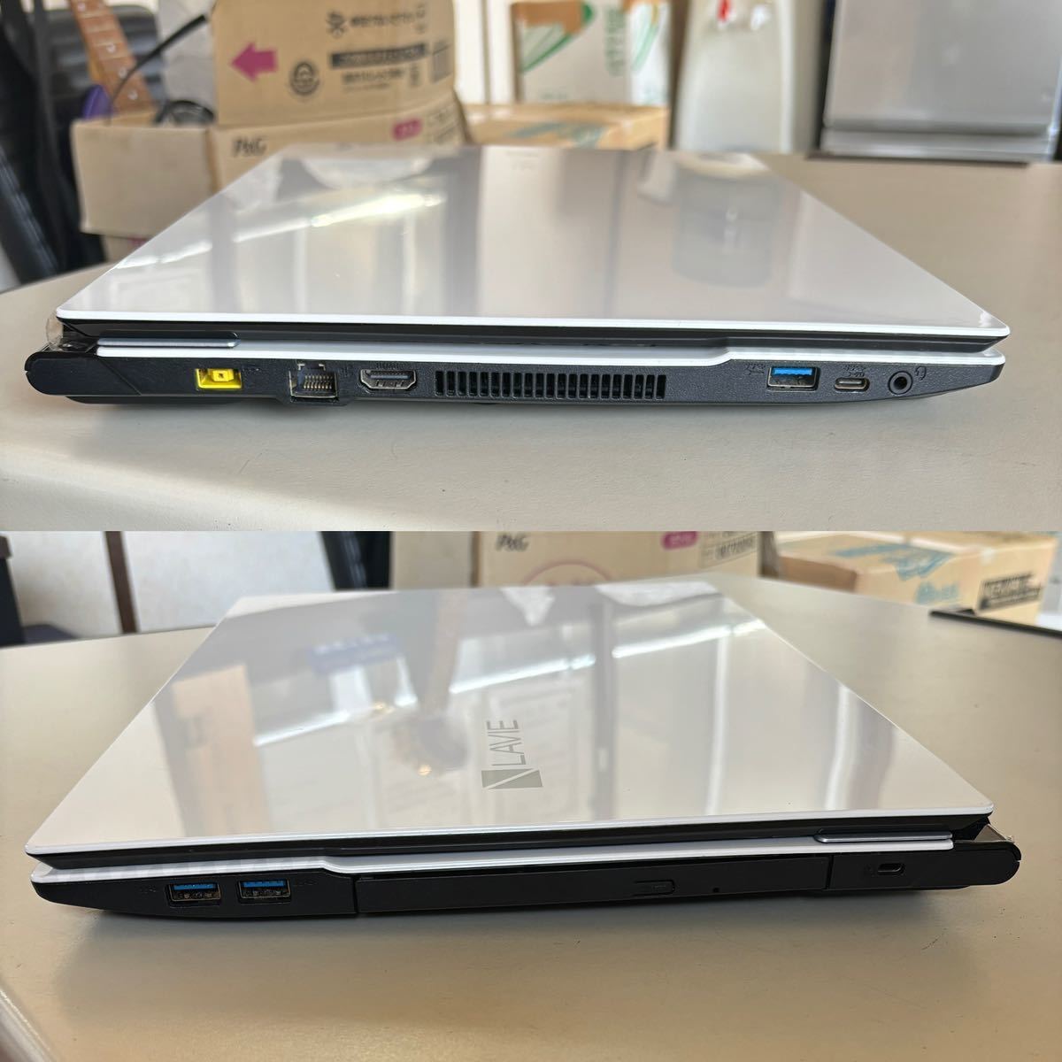 ジャンク】NEC Lavie NS750FAW Core i7第7世代 通電確認済み 部品取り