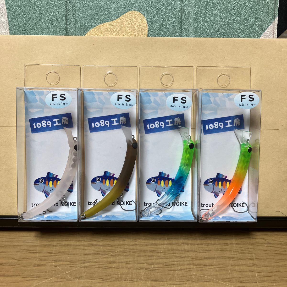 ③ 1089工房 さかさにょろ60FS 3.3g 4個セット