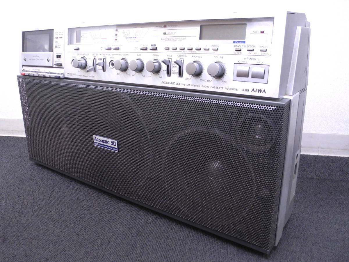 ラジカセ AIWA アイワ 2BAND ☆2K0203-25 ジャンク品 ☆アイワ【CS-J88