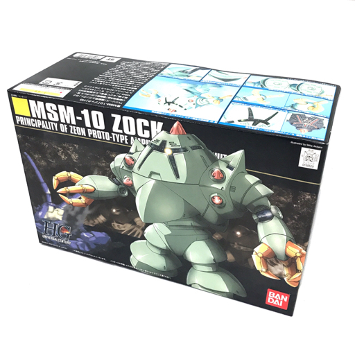 バンダイ 機動戦士ガンダム HG 1/144 ゾック ZOCK MSM-10 プラモデル