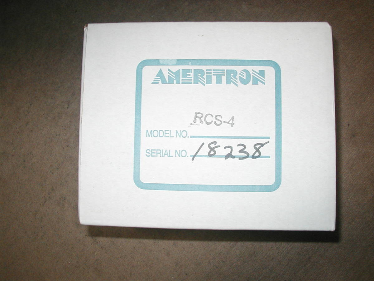 RCS-4 アンテナ切替器AMERITRON (未開封 長期保管品) RCS-4 Ameritron