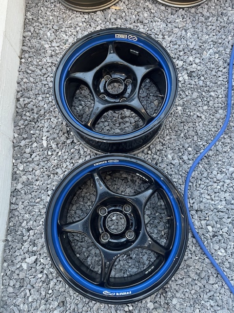 ENKEI RP01 16インチ 8.0J ＋38 PCD114.3 4穴 2本 中古品 ENKEI