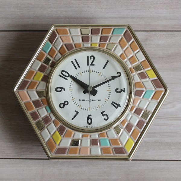 アメリカ製ビンテージ GE（ジェネラルエレクトリック）社 タイル調