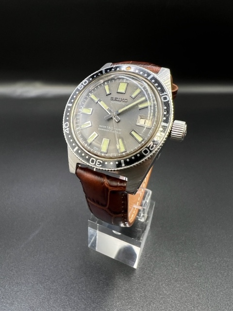 １円スタート！！ 超激レア SEIKO セイコー 1st DIVER 6217-8001 WATER 150 PROOF デイト ダイバー 腕時計 AUTOMATIC 自動巻き SS