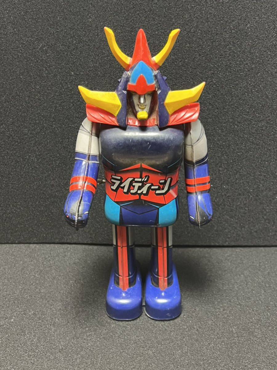 当時物 ポピー 勇者ライディーン ブリキ 二足歩行 稼働品 昭和レトロ