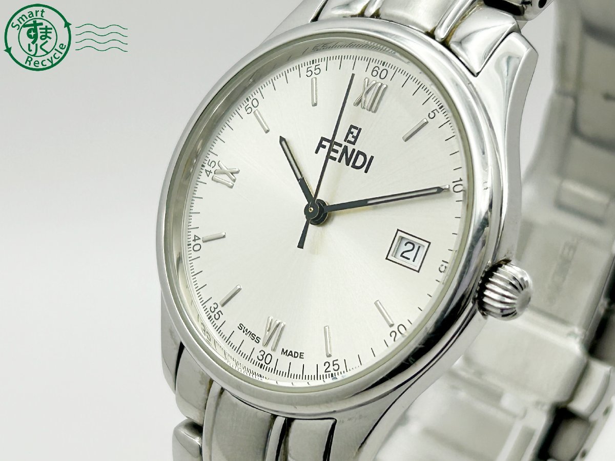 12421839 FENDI フェンディ 210G orologi オロロジ シルバー文字盤 