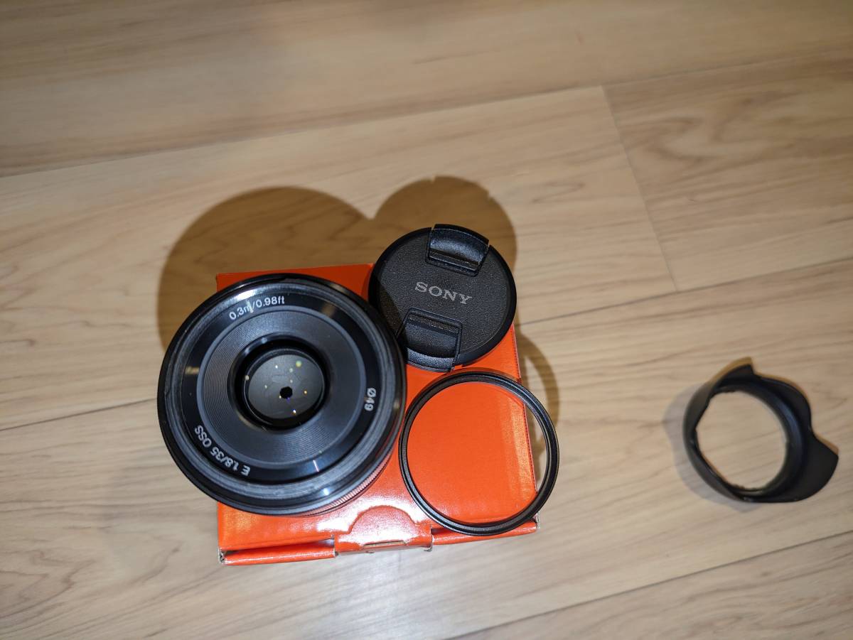 【レンズガードつき】SONY SEL35F18　ソニー α Eマウント APS-C E35mm F1.8 OSS