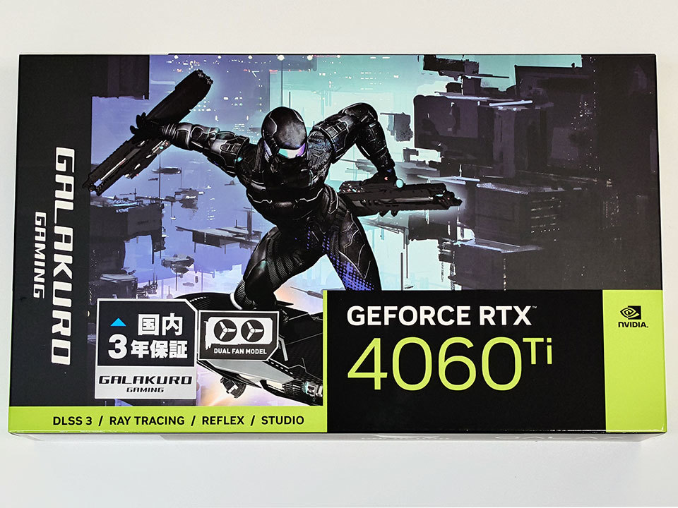 新品未開封】玄人志向 NVIDIA GeForce RTX 4060 Ti GG-RTX4060Ti-E8GB