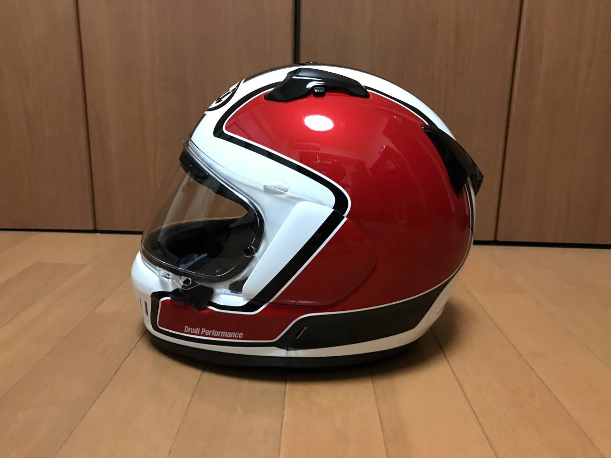 ARAIヘルメット　XD　　OUTLINE RED　サイズL_3