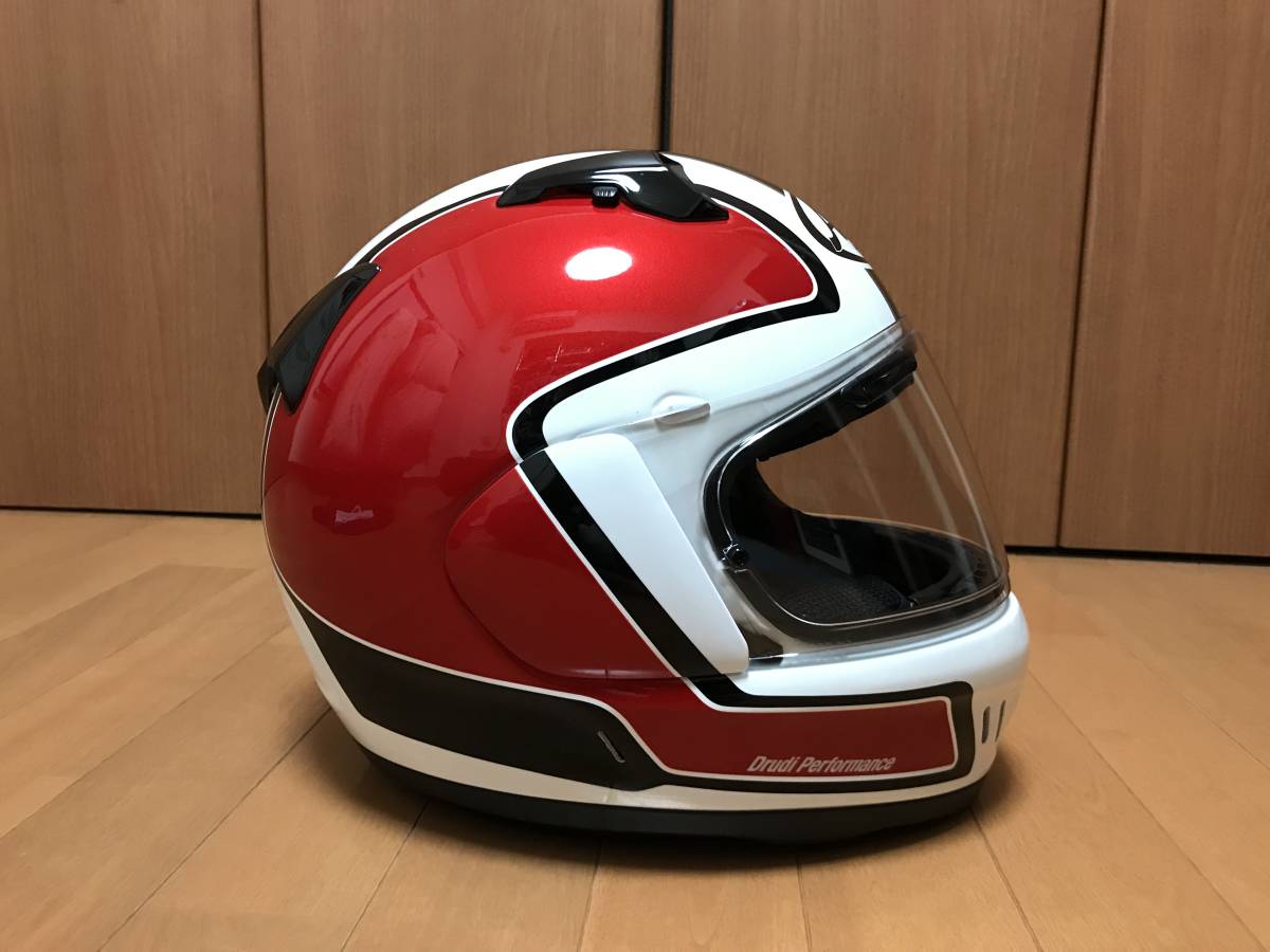 ARAIヘルメット　XD　　OUTLINE RED　サイズL_5