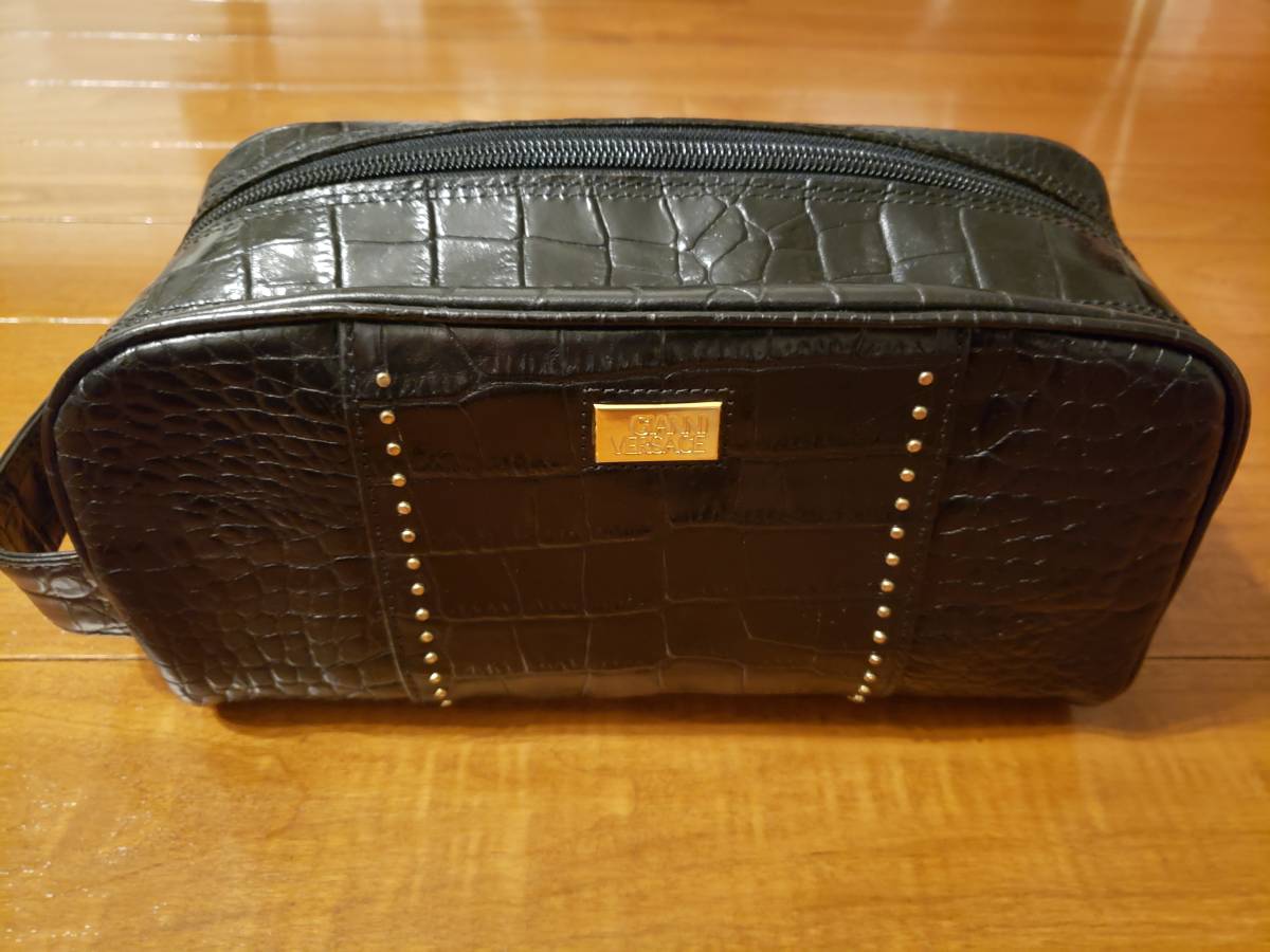 セカンドバッグ ヴェルサーチ VERSACE クラッチバッグ Versace 