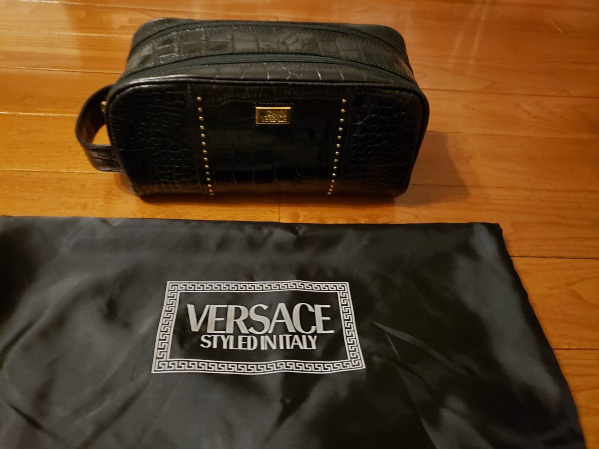 セカンドバッグ ヴェルサーチ VERSACE クラッチバッグ Versace 