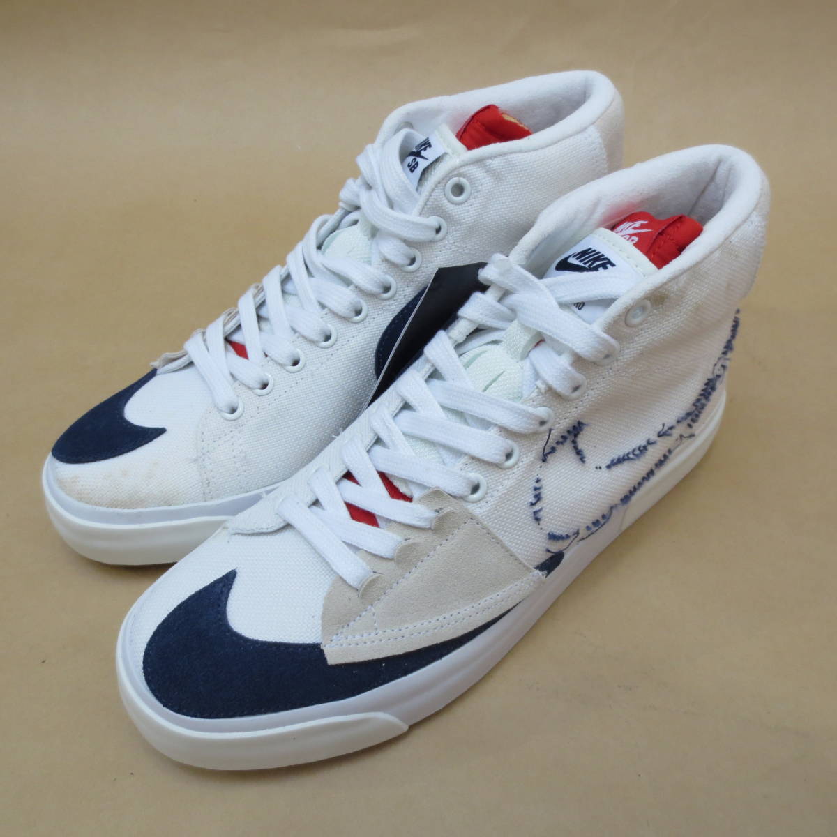 ○　ナイキＳＢ　ブレザーＭｉｄ　EDGE　2重タン　限定モデル　CI3833-100　レアモデル　デッド　完売品　本物　26cm