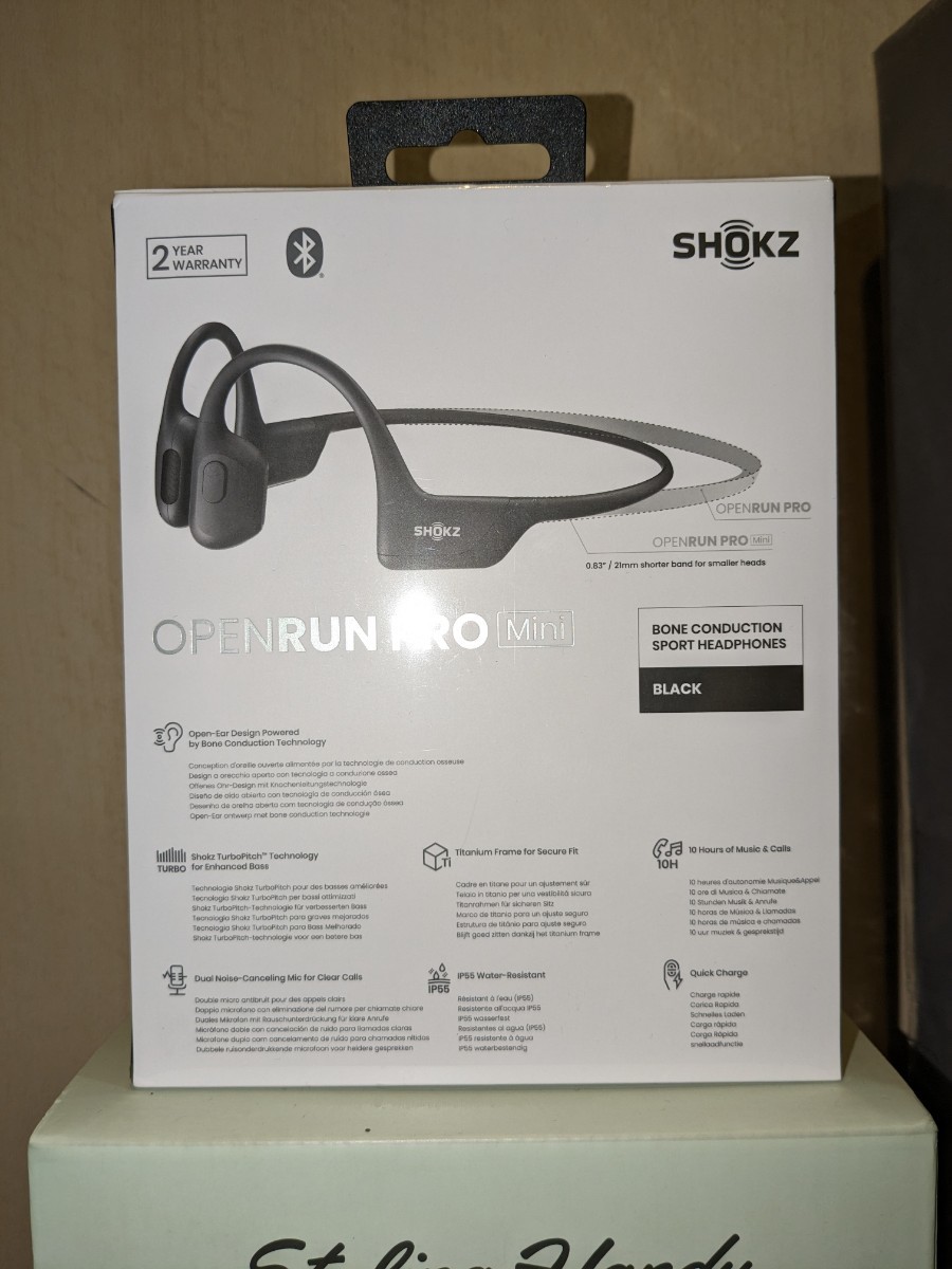 Shokz 【新品未開封】 Shokz OpenRun Pro Mini ブラック 骨伝導 Shokz 【新品未開封】 Shokz OpenRun Pro Mini ブラック 骨伝導