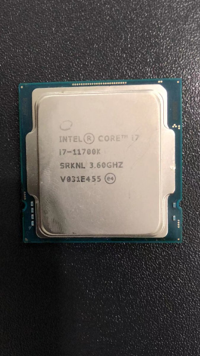CPU インテル Intel Core I7-11700K プロセッサー 中古 動作未確認 ジャンク品 -8941