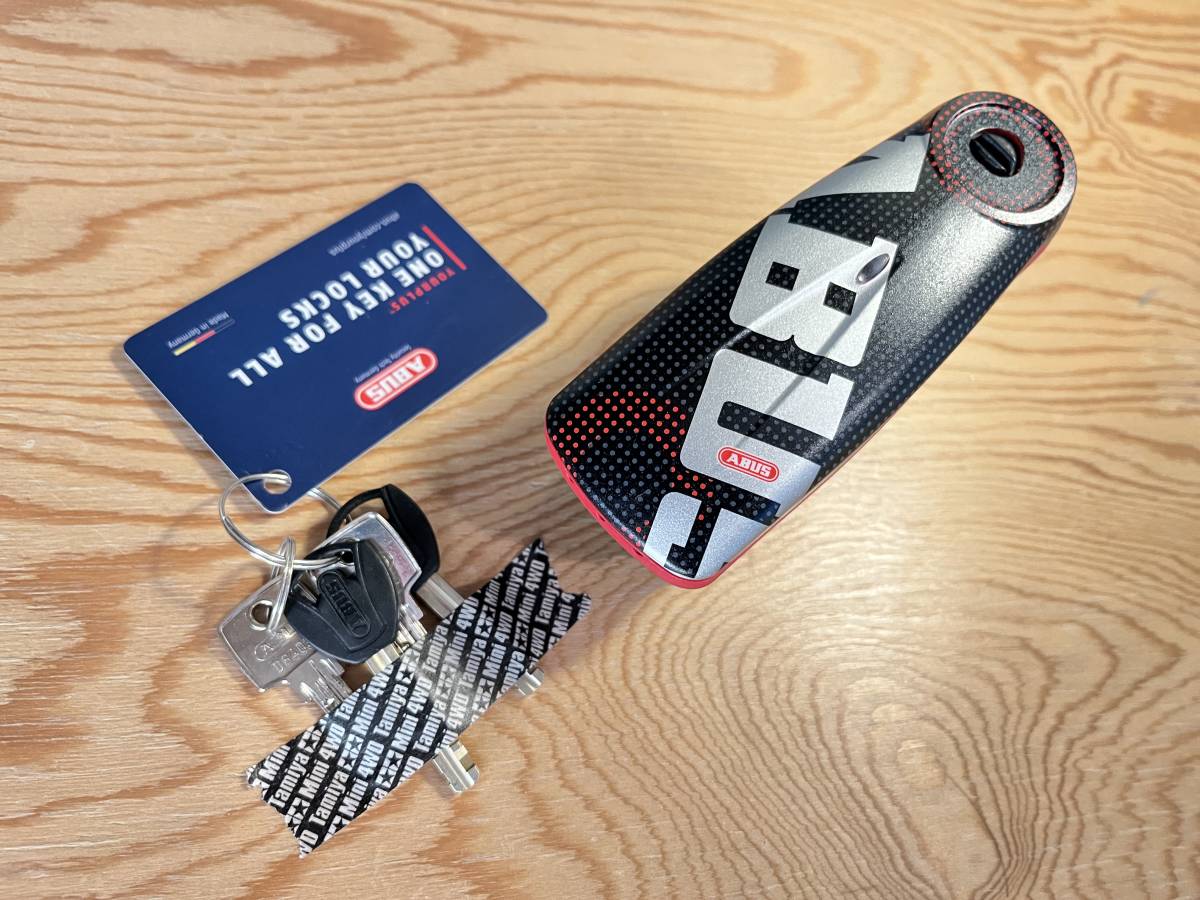 ABUS/アバス バイク用アラームディスクロック バイク ディスクロック