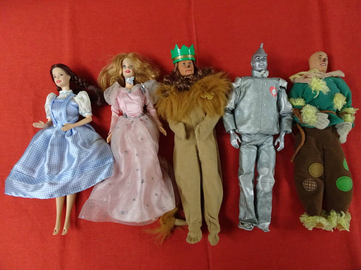 オズの魔法使い The WIZARD of OZ バービー 人形 5体セット ジャンク品  