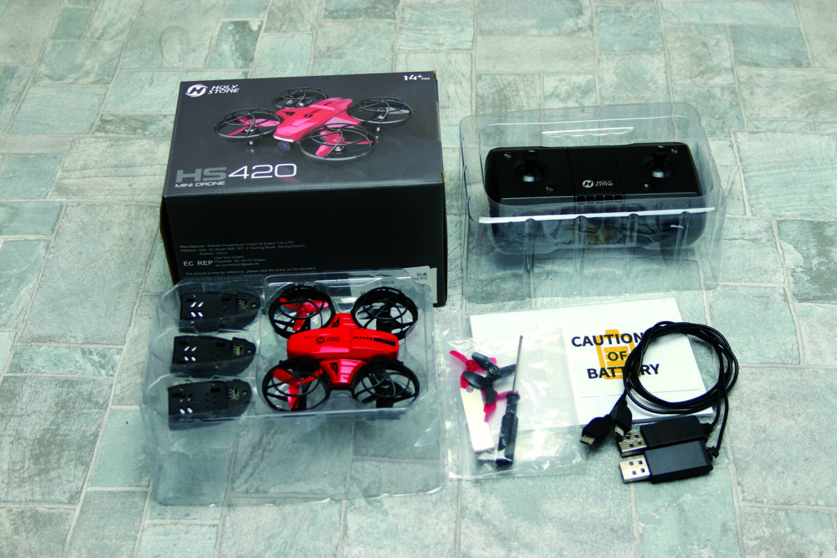 Holy Stone ドローン HS420 赤　中古