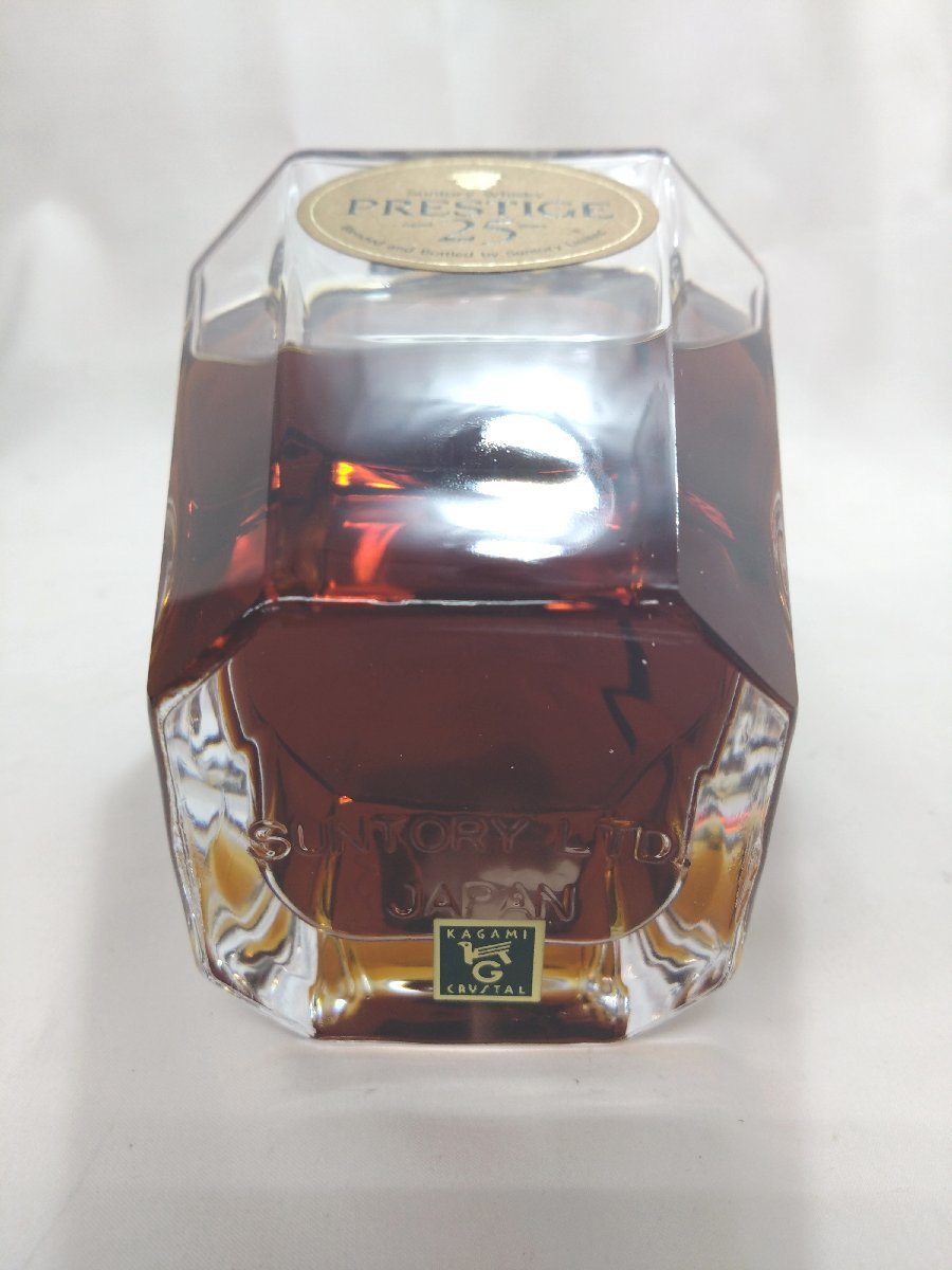 お酒 サントリー プレステージ25 ウイスキー 古酒 未開栓