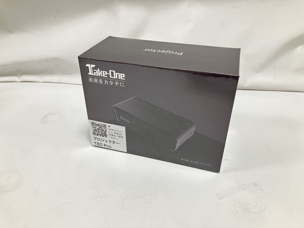 Take One T80 Pro モバイルプロジェクター ブラック 未使用 H8301856