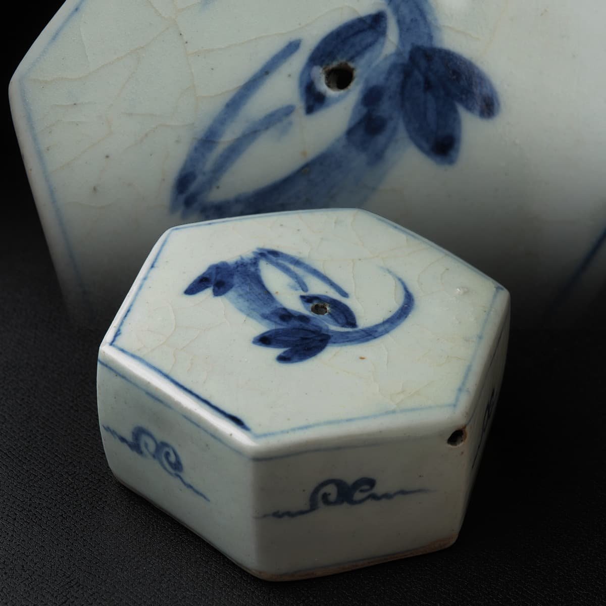 中国古美術•文房具•清時代蓝釉香炉：XG44-1 中国古美術•文房具•清時代蓝釉香炉：XG44-1 【公式通販】