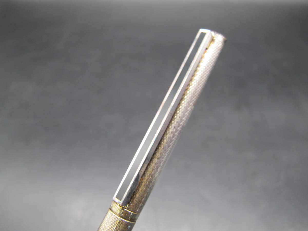 dunhill ダンヒル ボールペン 筆記用具 ケース付き シルバー