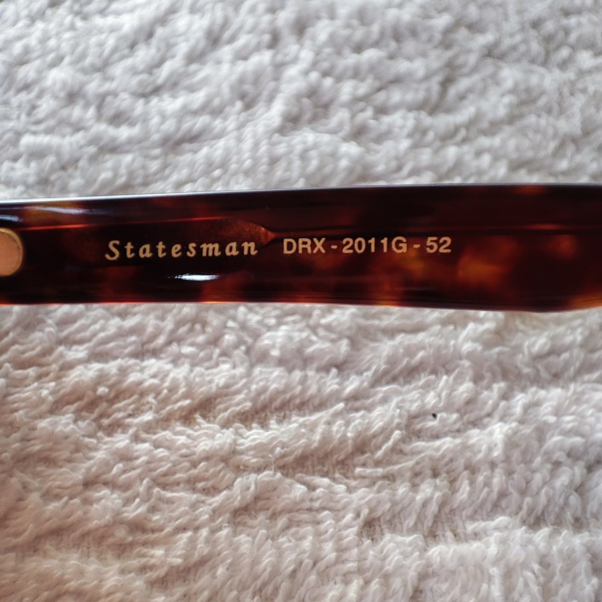 DITA statesman DRX-2011G-52 52□20-145 べっ甲柄メガネフレーム 