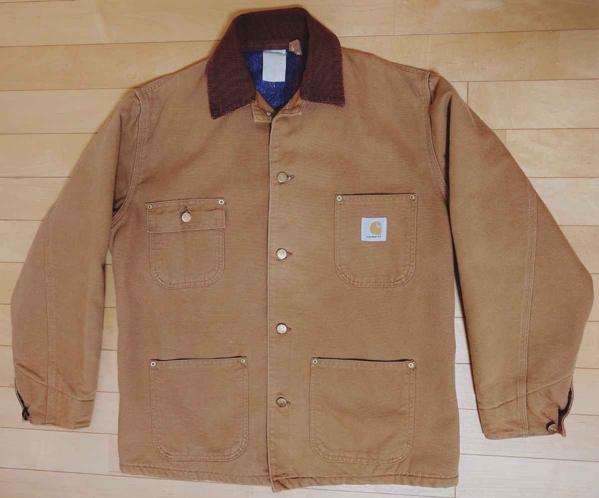 100周年 星タグ USA製 Carhartt カーハート ミシガン チョアコート