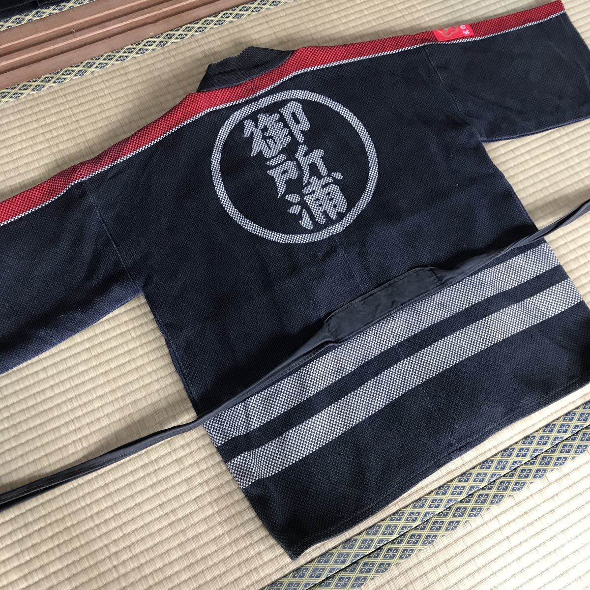 火消し 半纏 消防団 刺し子 はんてん 昭和レトロ はっぴ 法被 - 一番組
