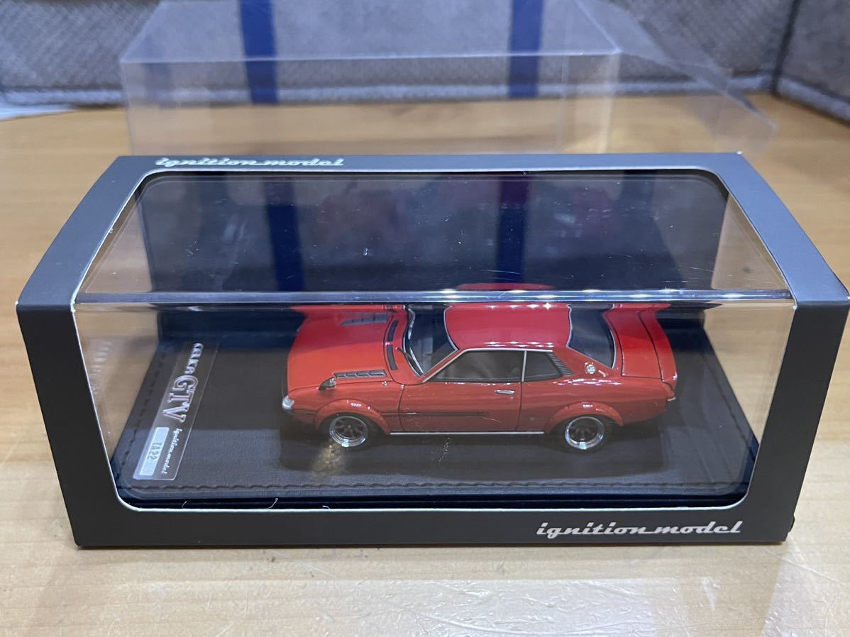 IG イグニッションモデル 1/43 トヨタセリカ 1600GTV TA22 赤 TOYOTA 