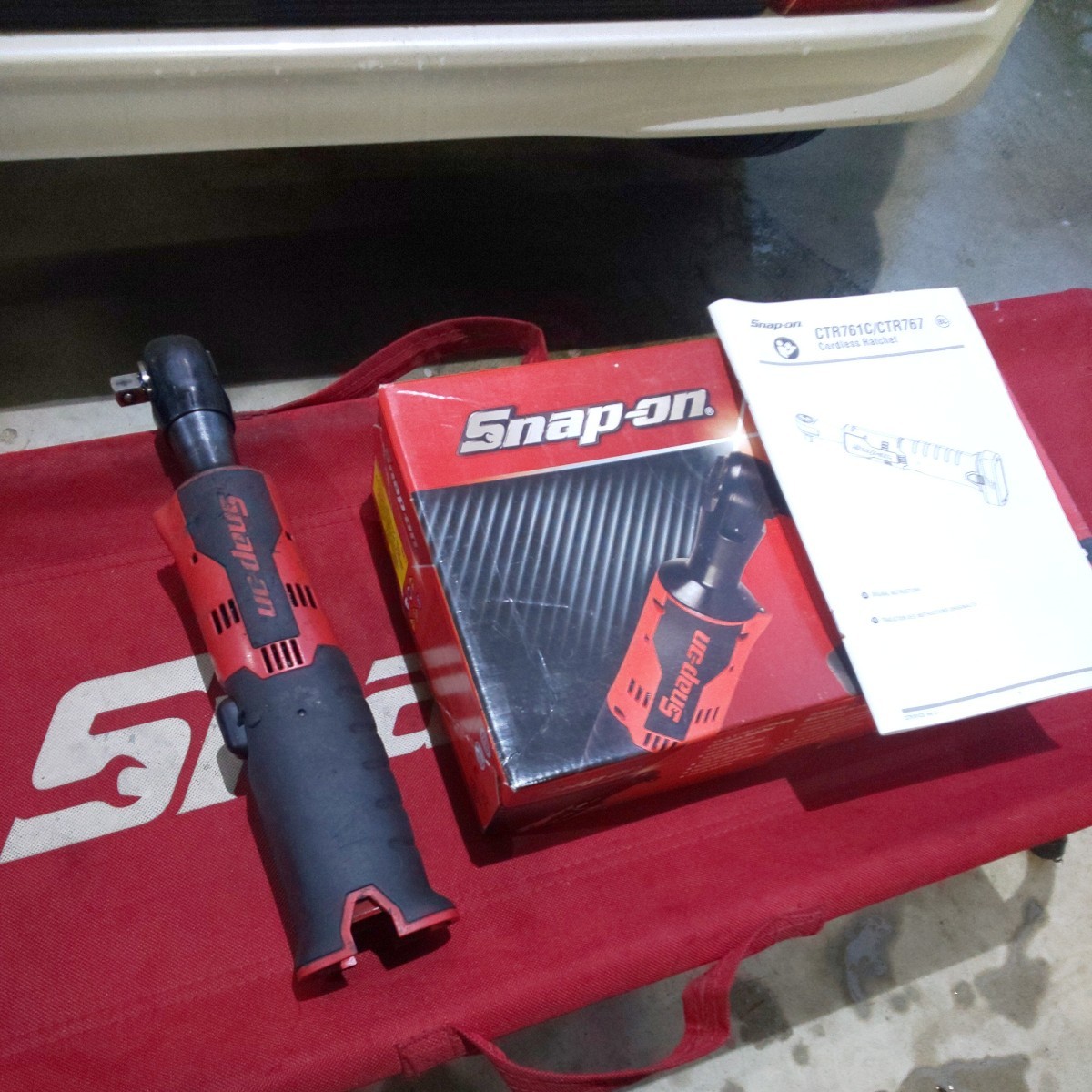 Snap-on 電動ラチェット 本体のみ CTR761C メルカリ Yahoo 